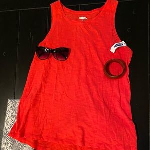 Old Navy Everywhere Coral tank sz small